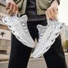 2025 Running Sneakers Newest Breathable Comfort For Men Low Top Large Size Men's Sports Increase Shoes Mesh Jogging Casual