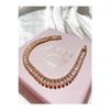 Vera Jewelery Steel Women's Gold Waterway Bracelet