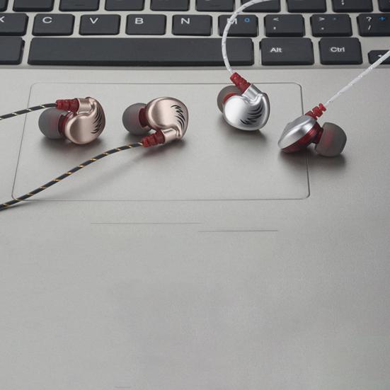 V11 Wired Earphone In-ear Mega Bass 3.5mm Sports Stereo Gaming Earbud with Microphone for Outdoor