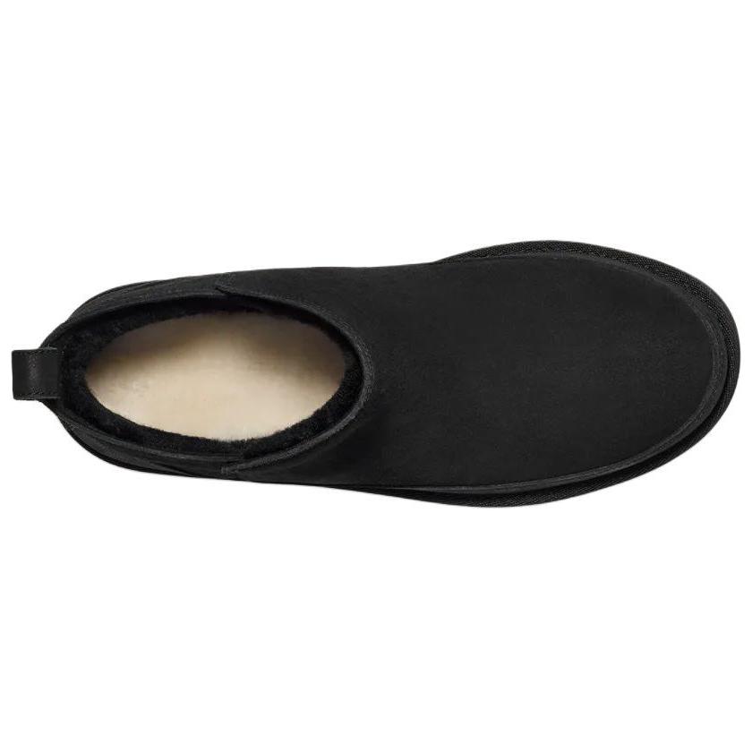 UGG Alina Ultra Mini Platform Round Toe Fashion Comfortable Short Boots Women Boots Black 1166753-BLK