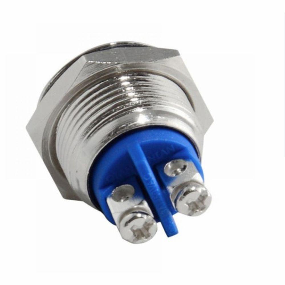 12/16MM Car Start Push Button ON/OF Momentary Switchs Horn Switchs Momentary Switch Durable Car Parts Replacement Supplies