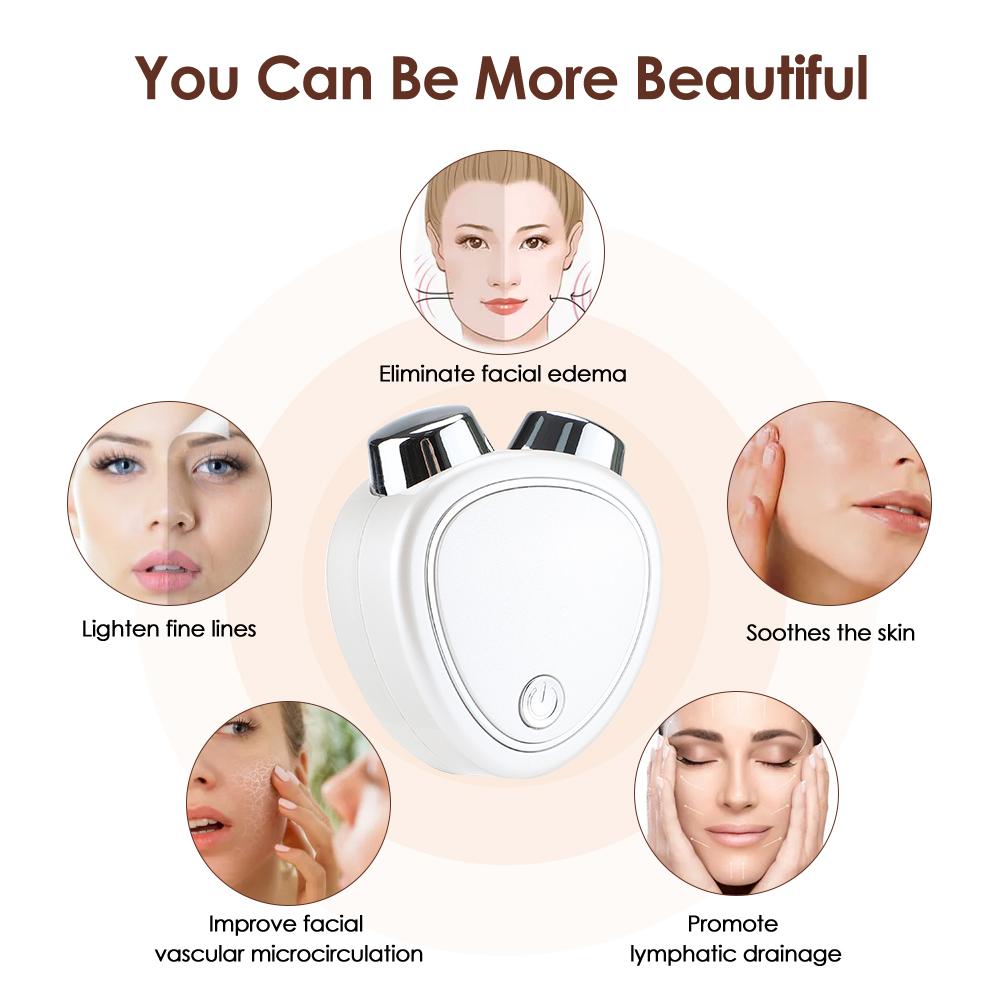 Facialuse MassagingTool Skin Care Slim Double Chin Microcurrent Face Lift Machine Anti Wrinkles Sonic Vibration V Face Beauty
