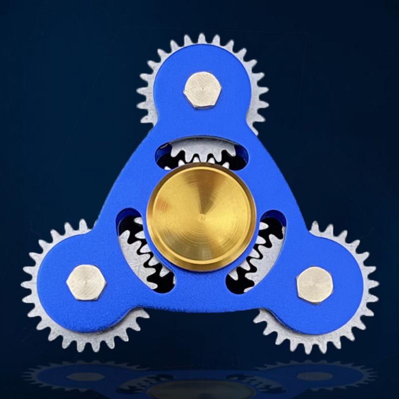 

Gear Alloy Fidget Spinner Edc Metal Spinning Top Tip Gyro Relieve Stress Relief Toy Antistresse Rotating Relieving Anxiety
