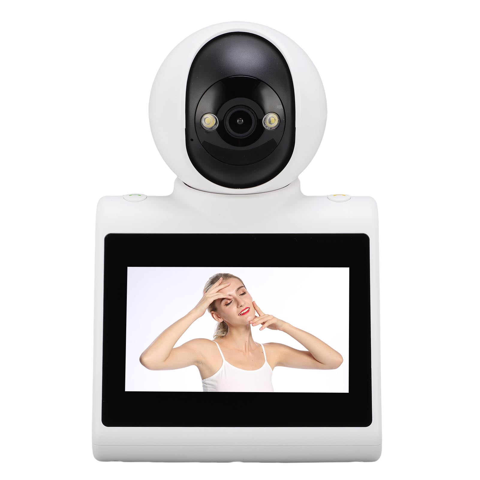 

HD Two Way Video Camera 2MP WiFi Indoor Security Camera with One Click Video Call Smart Alarm for Home 64GB Memory Card