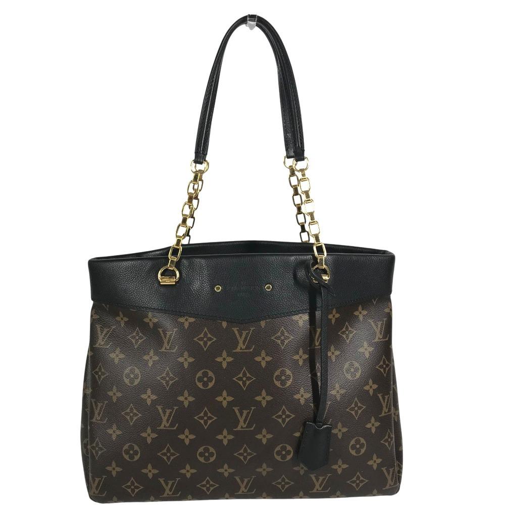 

Louis Vuitton M51198 Monogram Pallas Shopper Tote Bag Shoulder Bag Brown/Black