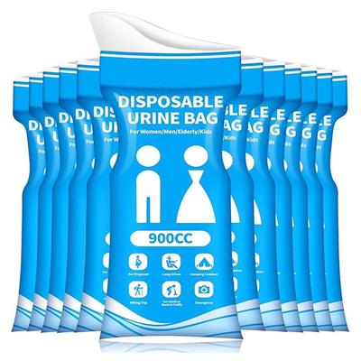 Portable Disposable Unisex Urinal Bag - Clean and Sanitary Emergency Toilet Solution
