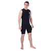 Men's 3mm Black Neoprene Wetsuit Vest Sleeveless Surf Surfing Diving Suit Top