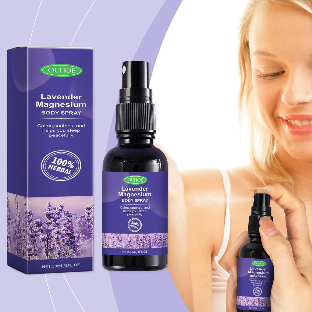 Ouhoe Lavender Sleep Spray For Relaxation And Comforting Atmosphere 30ml Ideal For Stress Relief