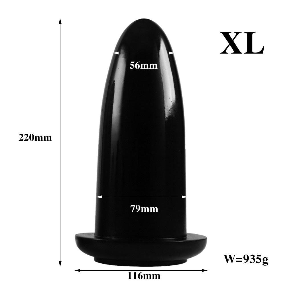Alien Bullet Anal Plug Set: 4-Piece Unisex Rear Massager Toy