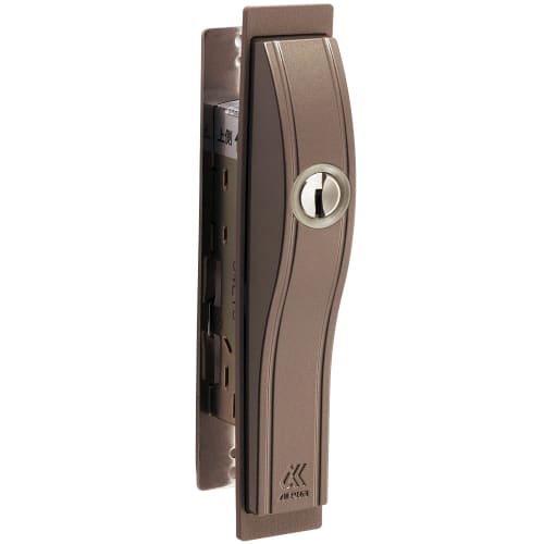 Alpha Replacement Lock for Sliding Doors, F4056ALU, Bronze