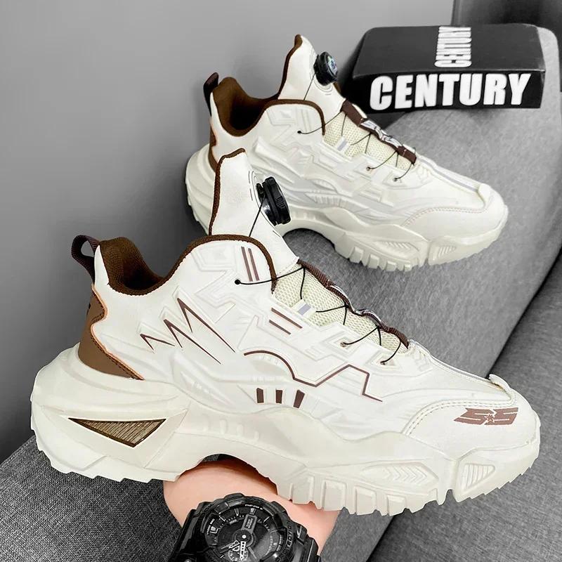 Fashion Hot Style Men's Casual Sneakers Trendy All-match Shoe for Men Ankle Shoes Soft Fashion Comfortable Mens Personality Casual Shoe