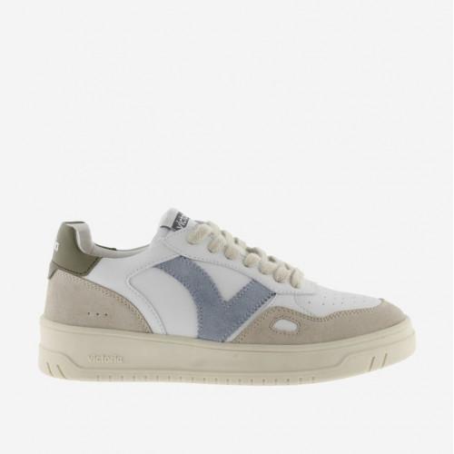 Victoria, Unisex, Sneakers, sneakers seul, Weiss, Braun, Rosa, (40) - Bild 3
