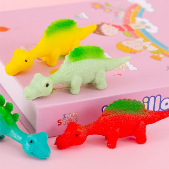 10 stk Sprettert Kylling Finger Leke for Barn Morsom Mini Flygende Gummiender Klassepremier Morsomme Strømpefyllere Godteposer Pinatafyll Fest