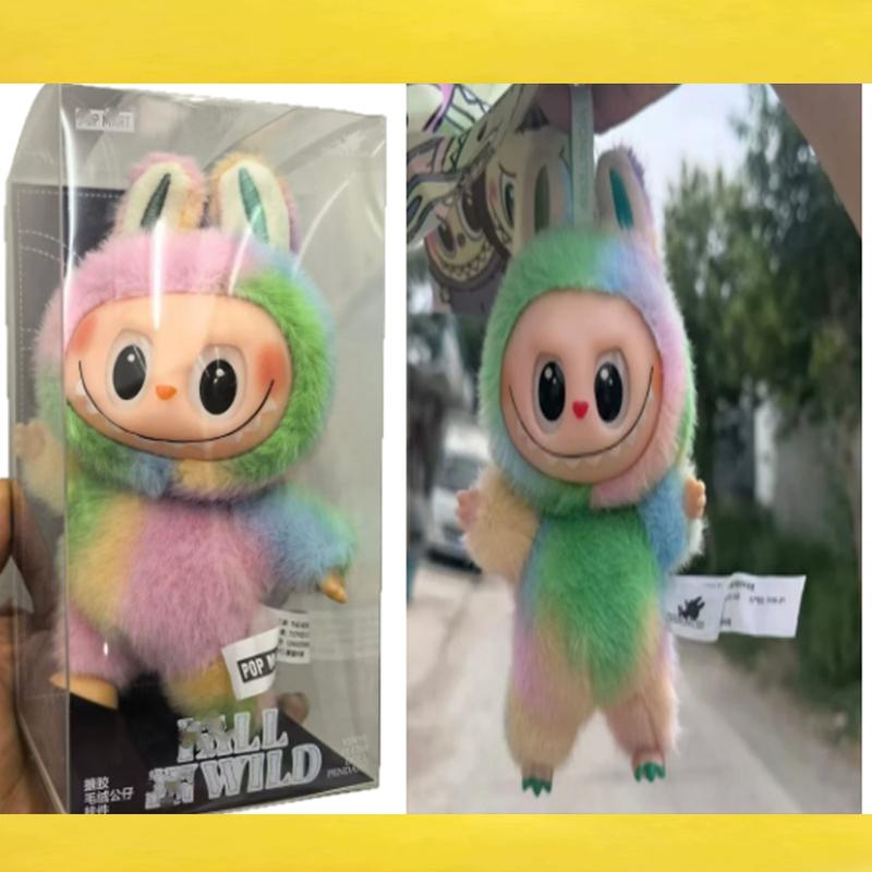 Genuine 4nd Generation Series Vinyl Pendant Doll Model Toys Cute The Monster Keychain Toy Christmas Gift