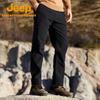 Jeep Men's Thickened Four-Way Stretch Softshell Pants