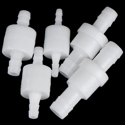 Clapets anti-retour en plastique unidirectionnels pour fluides en ligne, anti-retour d'eau, pour carburant, gaz et liquide