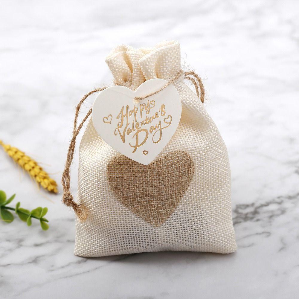 100pcs Heart Shaped Cards Valentine's Day Tags White Red Paper DIY Crafts Gift Labels Hanging Decoration Cake Decor Tag