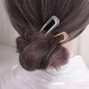 Beauty Metal U Shape Barrettes Simple Vintage Hair Sticks Fashion Cold Style Hair Clip Hair Accessory