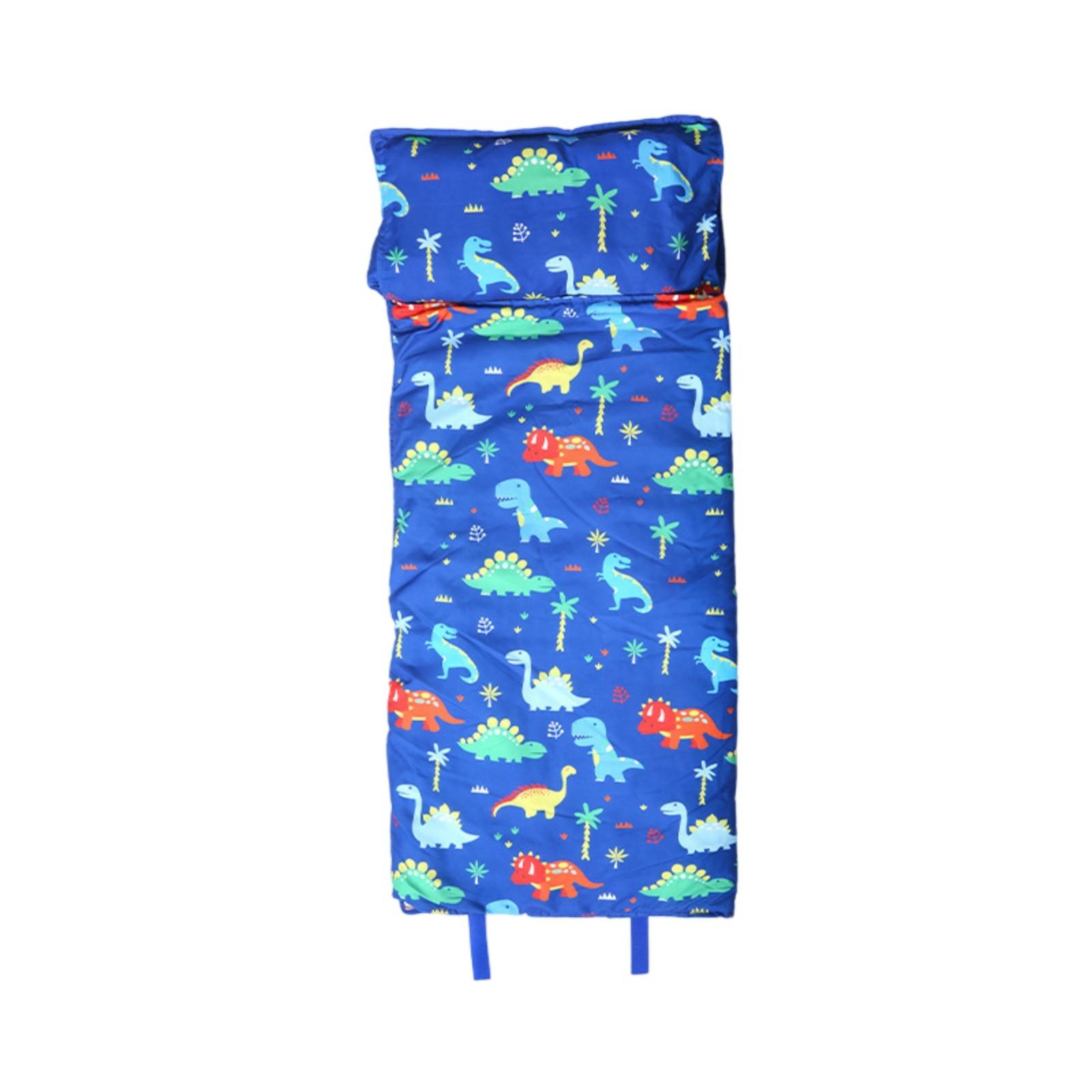 

Очень большой детский коврик для сна, спальный мешок для малышей со съемной подушкой, размеры 53 X 21 X 1,5 дюйма, идеально подходит для яслей и дошкольных учреждений One Size