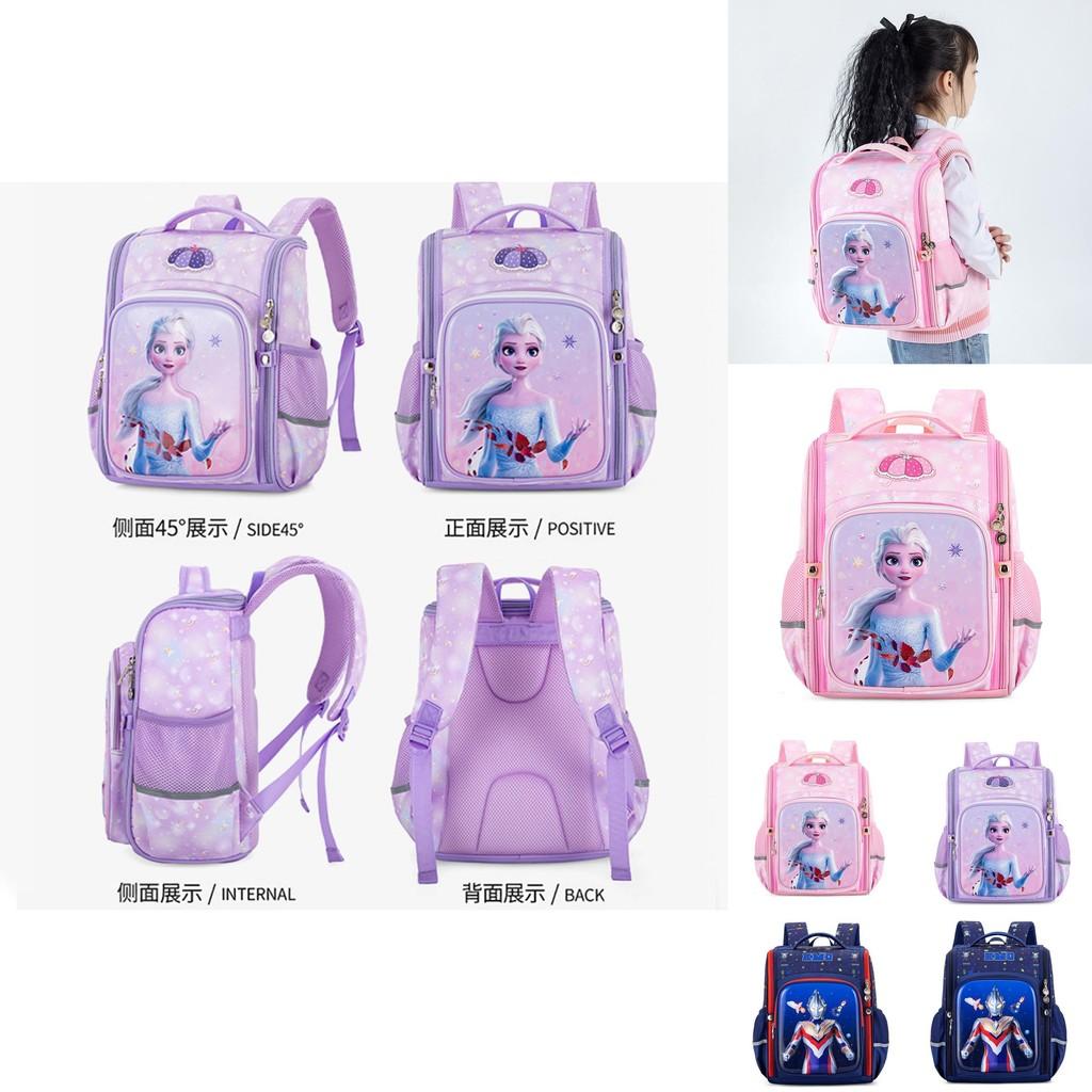 Adorable Kids Backpack Large Capacity Casual Backpack For Elementary School With Spider-man Design