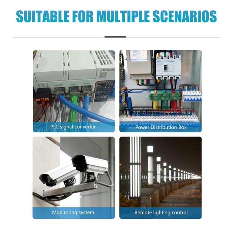 8 Way Wireless Remote Controller AC85~240V Adaptive Wide Voltages for Motor Fan Lamp and Roller Door Long Ranged