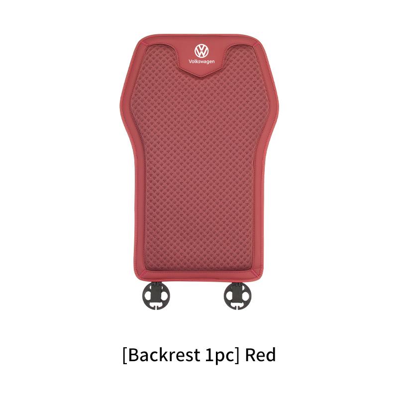 RUN1 Car Seat Ice Silk Cushion Seasonal Breathable Non-Slip Cool Pad For Volkswagen VW Passat Golf 4 5 6 Tiguan Polo Scirocco Jetta