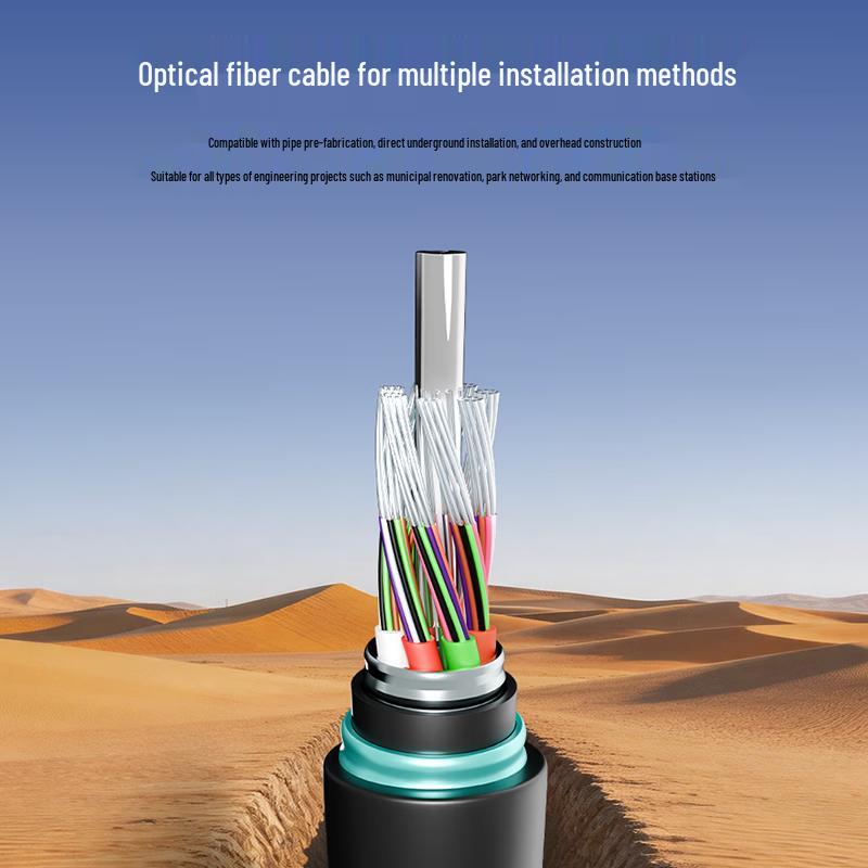 Dasheng Light Outdoor Heavy Armored Flame Retardant Railway Fiber Optic Cable