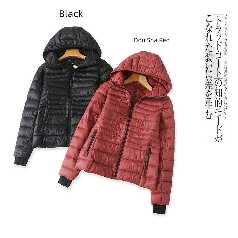 

Хлопковое пальто Осень и Зима Новая Зарубежная Торговля Женская Одежда Мода Приталенное Капюшон Длинные Рукава Молния Двойной Карман Хлопковая Куртка 26761 Bean Sha Red B- 2-19-1 S