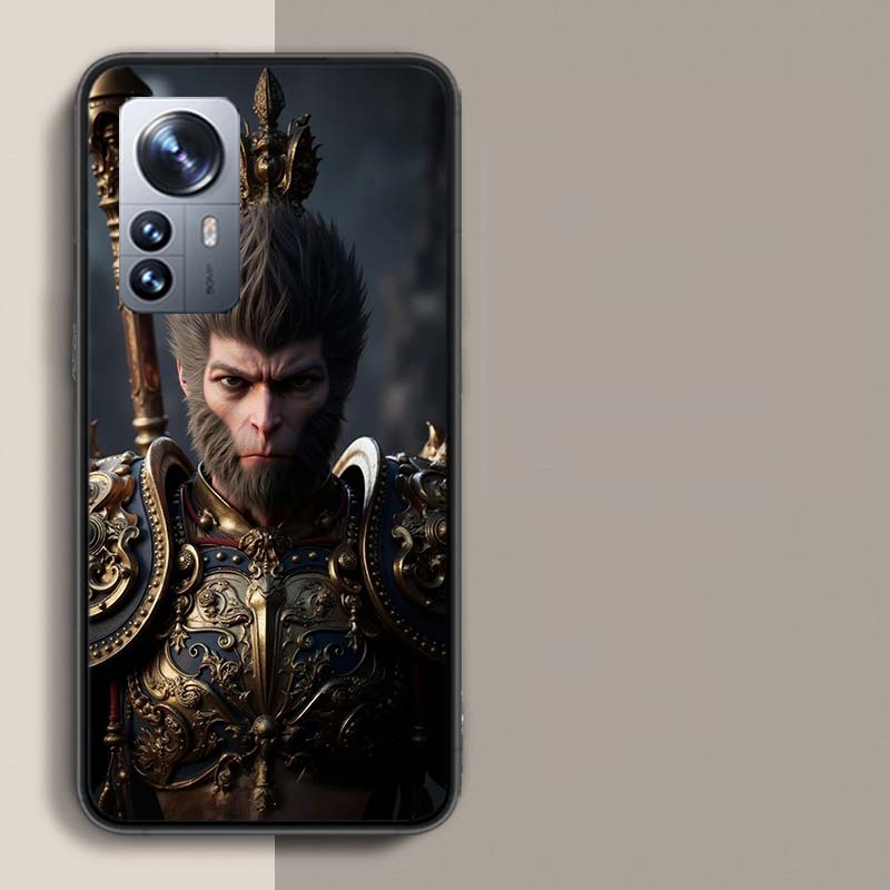 Black Myth Wu Kong Phone Case For Redmi Note 13 Pro Plus 14 Pro+ 12S 12 11S 11T 11E 11 10S 10 9S 9 Xiaomi Capa TPU