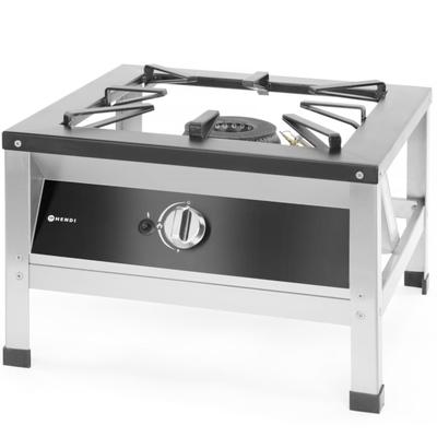 Plynový sporák pro zemní plyn a XL lahve 108 kW Kitchen Line Hendi 147276
