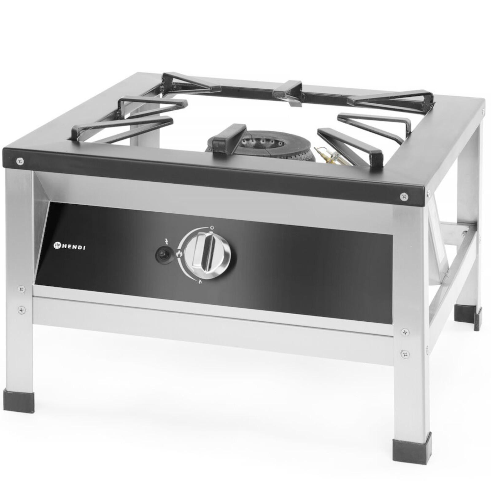 Gasheizofen für Erdgas und XL-Zylinder 108 kW Kitchen Line Hendi 147276