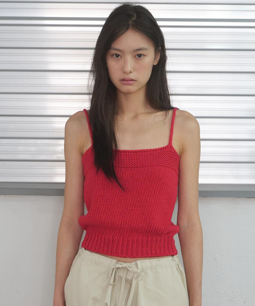 Poeteuseoul Vanilla Knit_Red