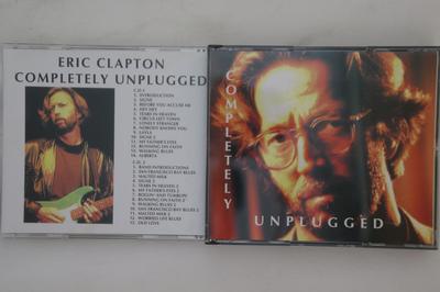 CD ERIC CLAPTON - Completely Unplugged UP356CM3340 NOT ON LABEL Non Japan Rock Used