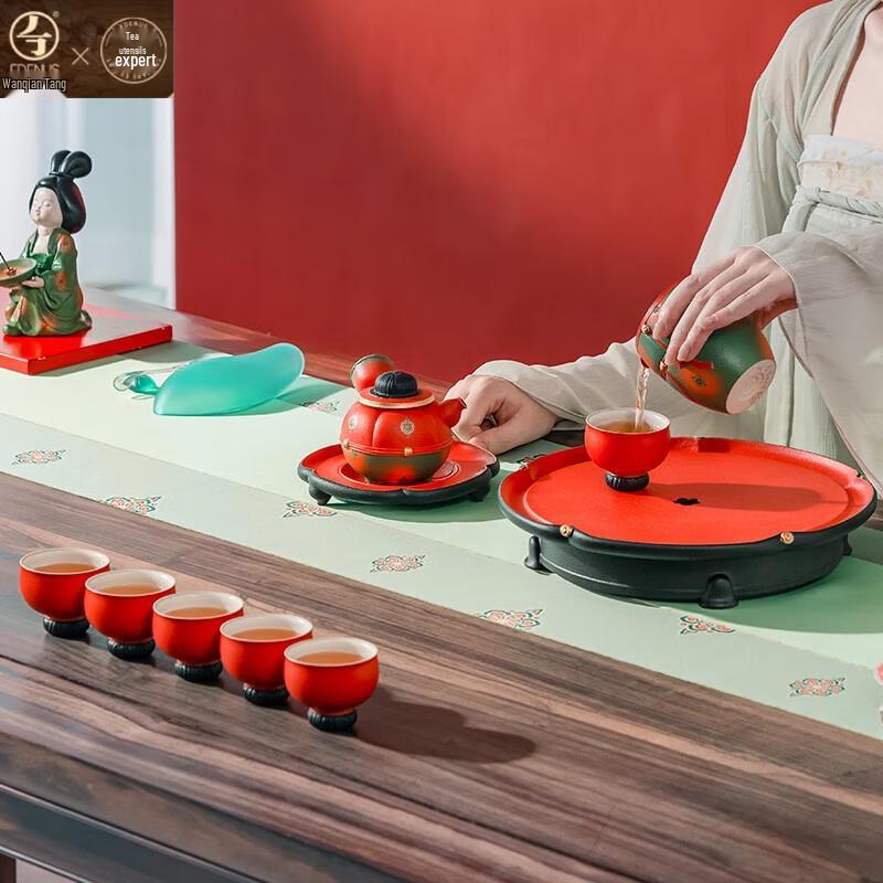 Edenus Tang Palace Ceramic Kung Fu Tea Set
