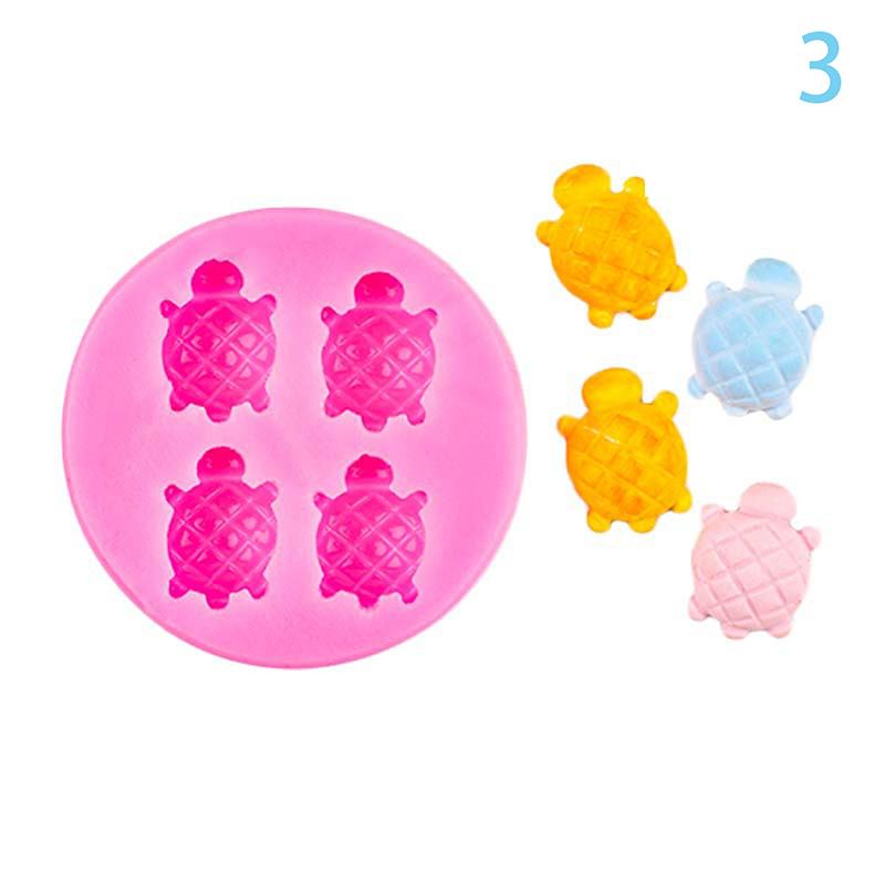 

Милий черепаха краб у формі силіконової форми для помадки шоколадний торт десерт цвіль будинки кухня випічка DIY приладдя