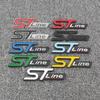 Metalowy Nowy Styl Ford Focus Mk4 STline lommel Kuga Mk3 ST line Naklejka Samochodowa stline emblemat przedniego grilla Naklejka Tylna