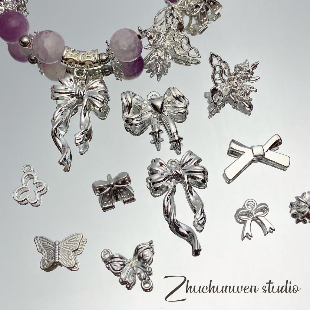 Butterfly Series: Alloy Pendant & Loose Beads Accessories for DIY Bracelets & Necklaces