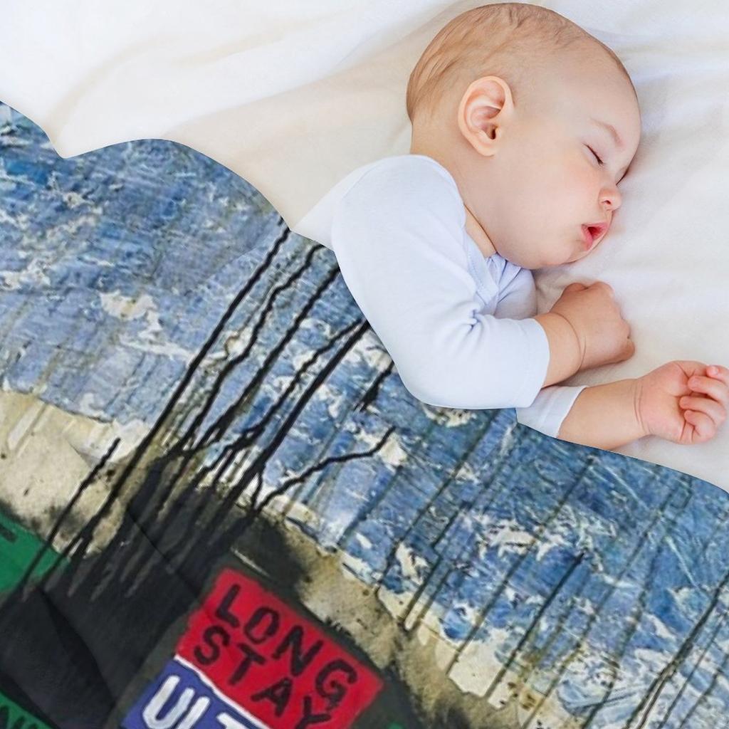 RADIOHEADS Throw Blanket Single for sofa Plaid Soft Beds Blankets