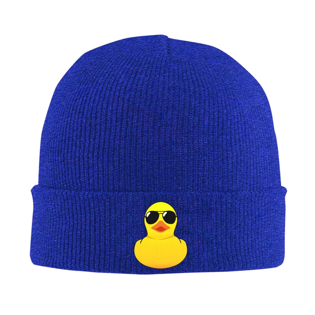 Cool Rubber Duck Warm Knitted Cap Winter Knit Bonnet Hat Skullies Beanies Hip Hop Caps for Unisex