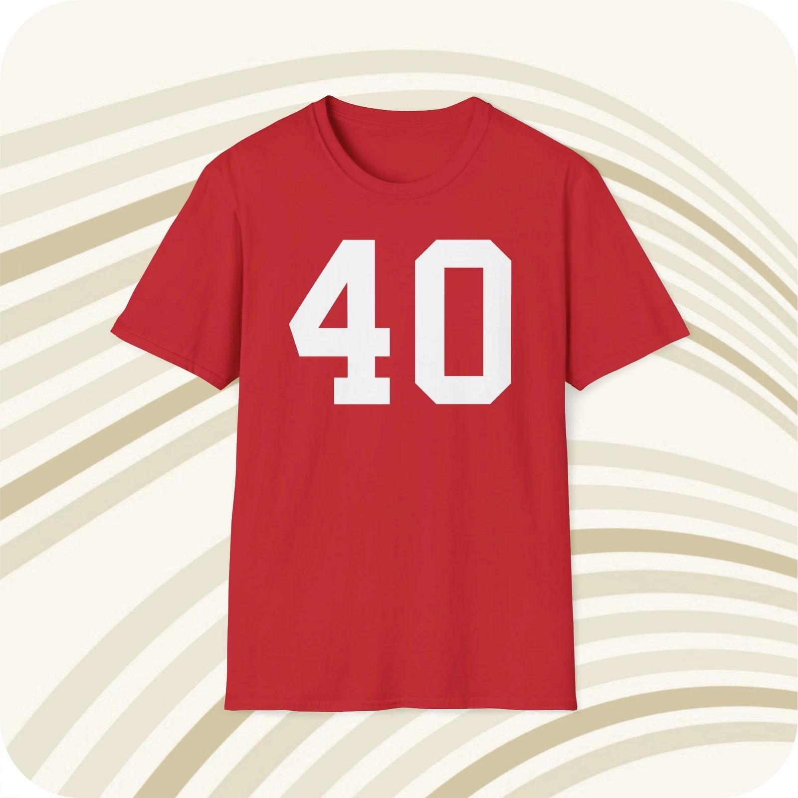 Howard Cassady Ohio State Buckeyes #40 NCAA Jersey T shirt - Front & Back Print 3XL