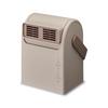 Doshisha PocaraSwing Ceramic Heater with High 2 Operation Settings Off and Child Brown Upward-Facing Airflow, + Fan, Timer, Tip-Over Switch,
