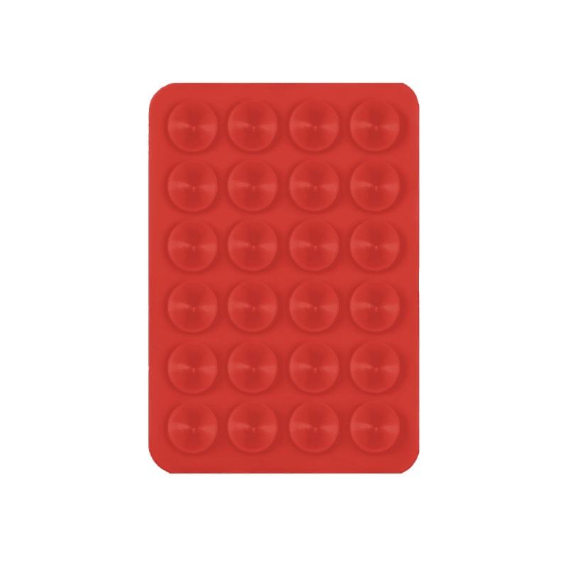 Portable Removable Non Slip Square Silicone Suction Cup Phone Holder