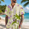 Summer Seaside Vacation Shirt, Men's All-match Shirt