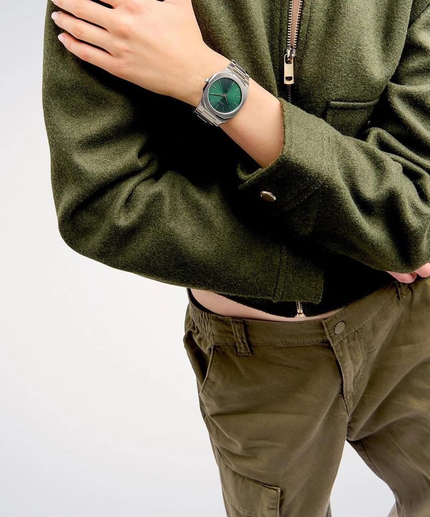 Authorized Distributor D1 Milano Watch UTBJ37 Ultra Thin Scarabeo 40mm Stainless Steel Strap Waterproof [D1 MILANO] Men's [ULTRA THIN]