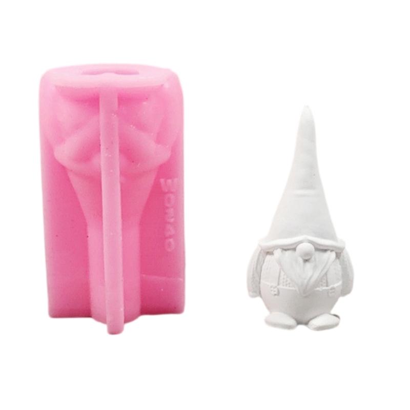 

Christmas Dwarf Figurine Silicone Molds for Epoxy Resin Candle Making Home Decoration Cement Gypsum Silicone Molds 1
