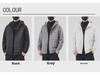 Men's Winter Trendy Hooded Cotton Jacket: Loose Fit, Casual, Solid Color Splicing, Couple Style