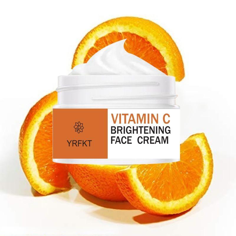 2022 Vitamin C Brightening Cream Improves Black Spot Whitening Cream To Repair Faded Skin, Freckles and Melanin Skin Care Products