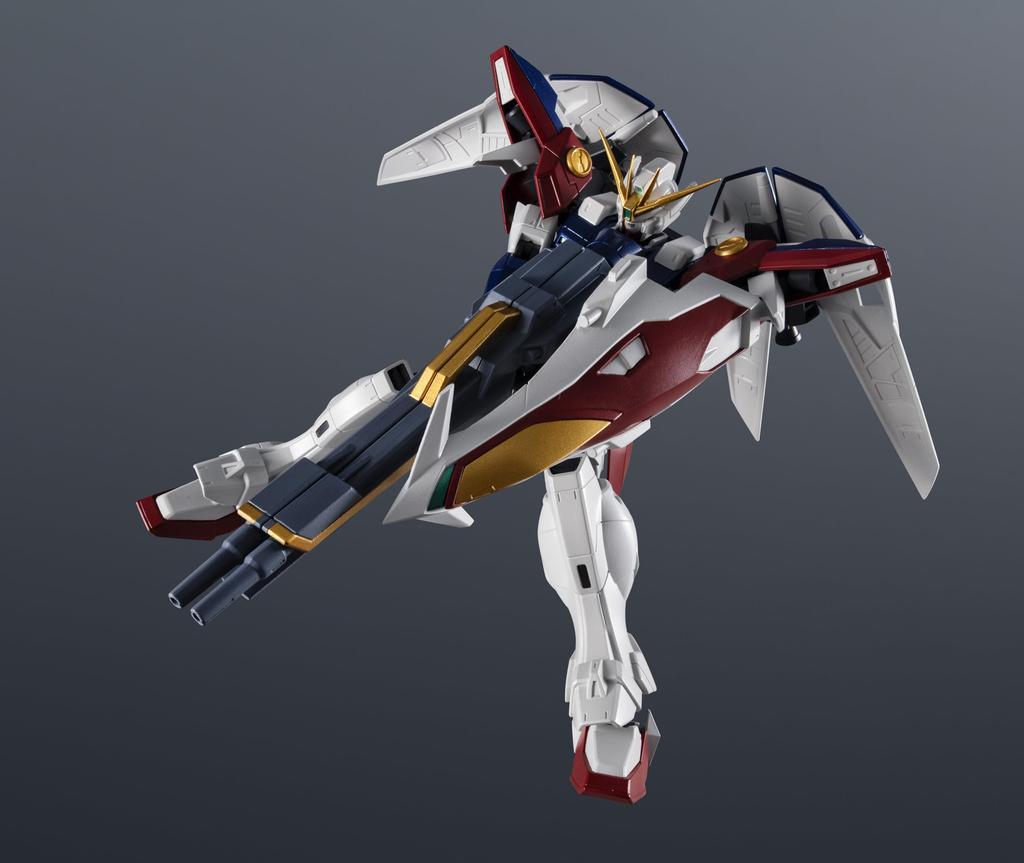 TAMASHII NATIONS GUNDAM UNIVERSE New Mobile Report Gundam Wing WING GUNDAM ZERO Approximately 155mm PVC ABS Painted Movable Figure XXXG-00W0 &