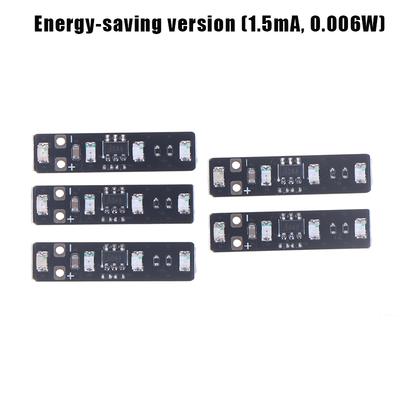 5Pcs/Pack 2025 New 1S 3.7-4.2V Lithium Battery Power Meter Indicator Board LED Light Power Display Module Mini Metering Module