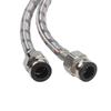 12 Inch Stainless Steel RV Shower Mixer Tap Outlet for Motorhomes For Campervans with 12mm Push Fit Connection